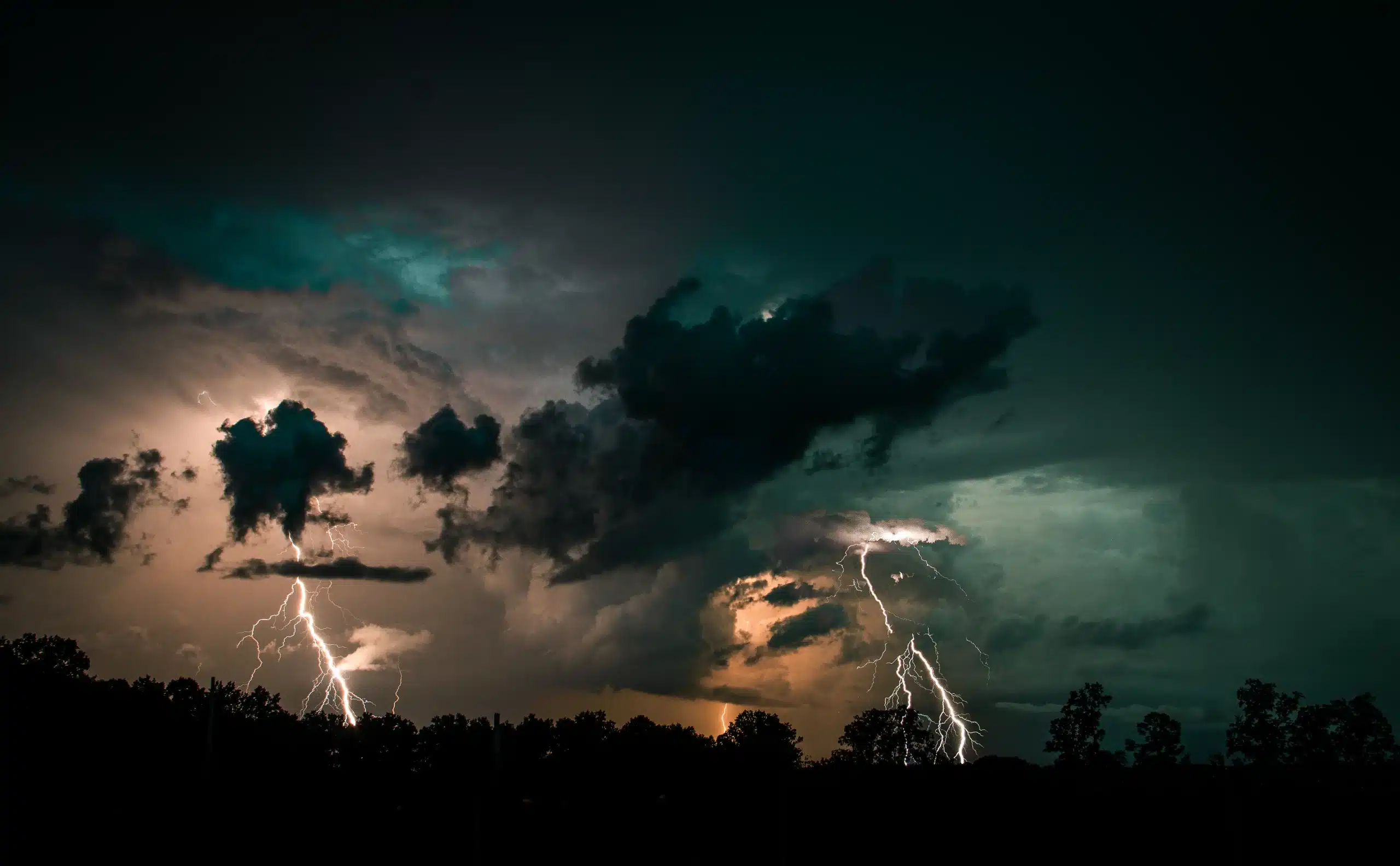 lightning storm